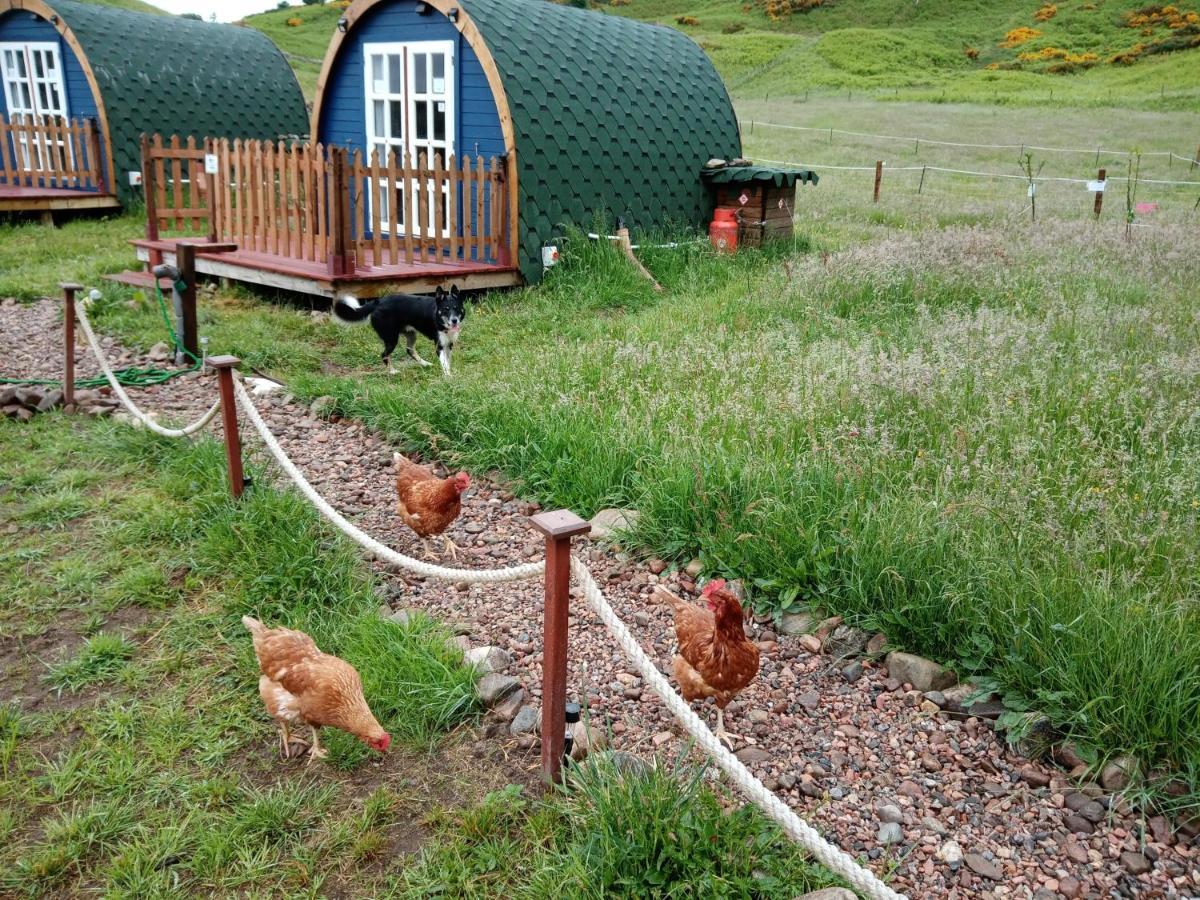 Wee Hoose Glaping Pod 2 Otel Skail Dış mekan fotoğraf